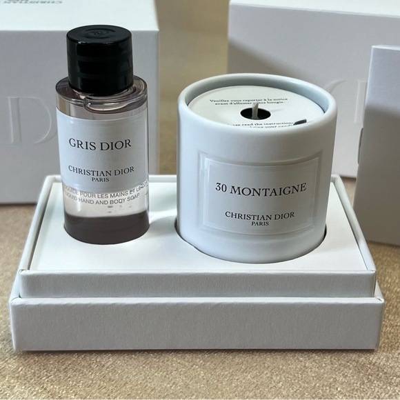 Christian Dior Liquid Hand and Body Soap & Scented Candle Set - Picture 1 of 9